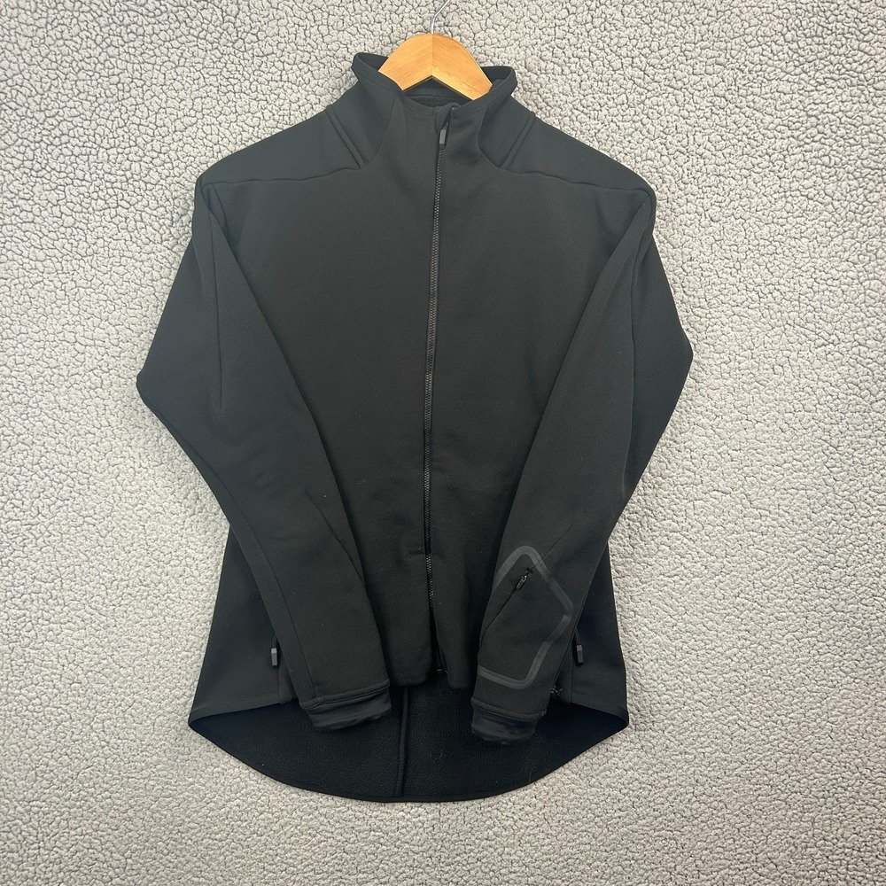 Adidas Climaheat Terrex Jacket‎ Womens Small Black Mock Neck Running